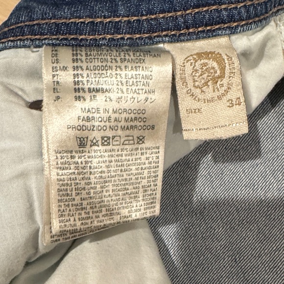 Men's Blue Denim Jeans - Picture 6 of 11